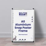 A0 Aluminium Snap Poster Frame (With Printed Poster)
