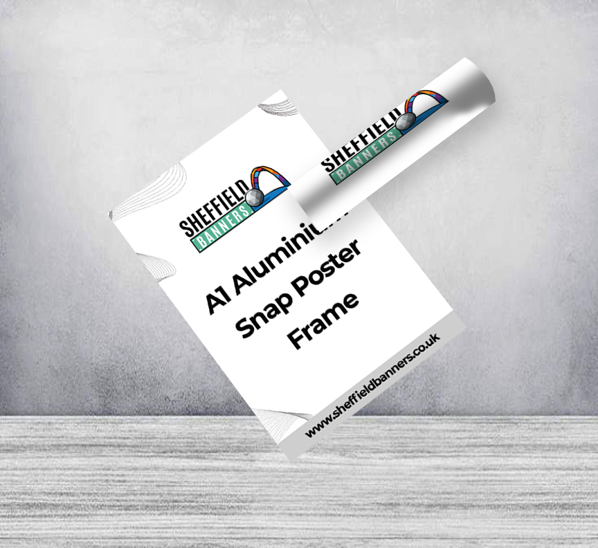A1 Aluminium Snap Poster Frame Replacement Graphics