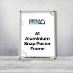 A1 Aluminium Snap Poster Frame (With Printed Poster)