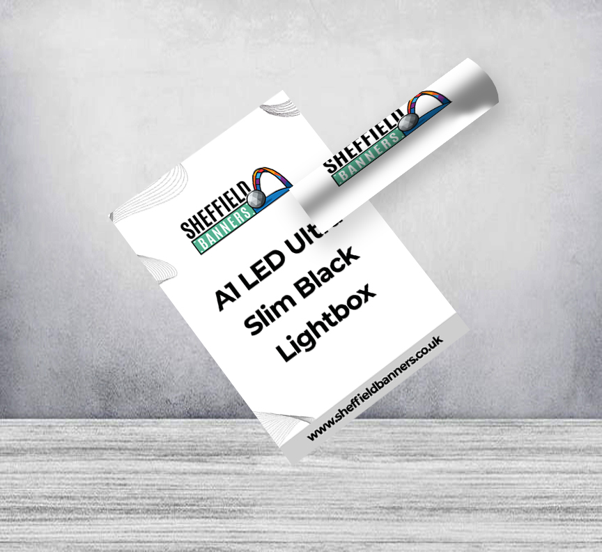 A1 LED Ultra Slim Black Lightbox Replacement Graphics