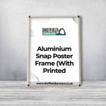 Aluminium Snap Poster Frame (With Printed Poster)