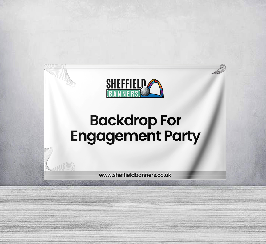 Backdrop For Engagement Party
