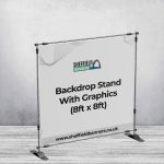 Backdrop Stand With Graphics (8ft x 8ft)