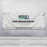 Cloth Material Banner