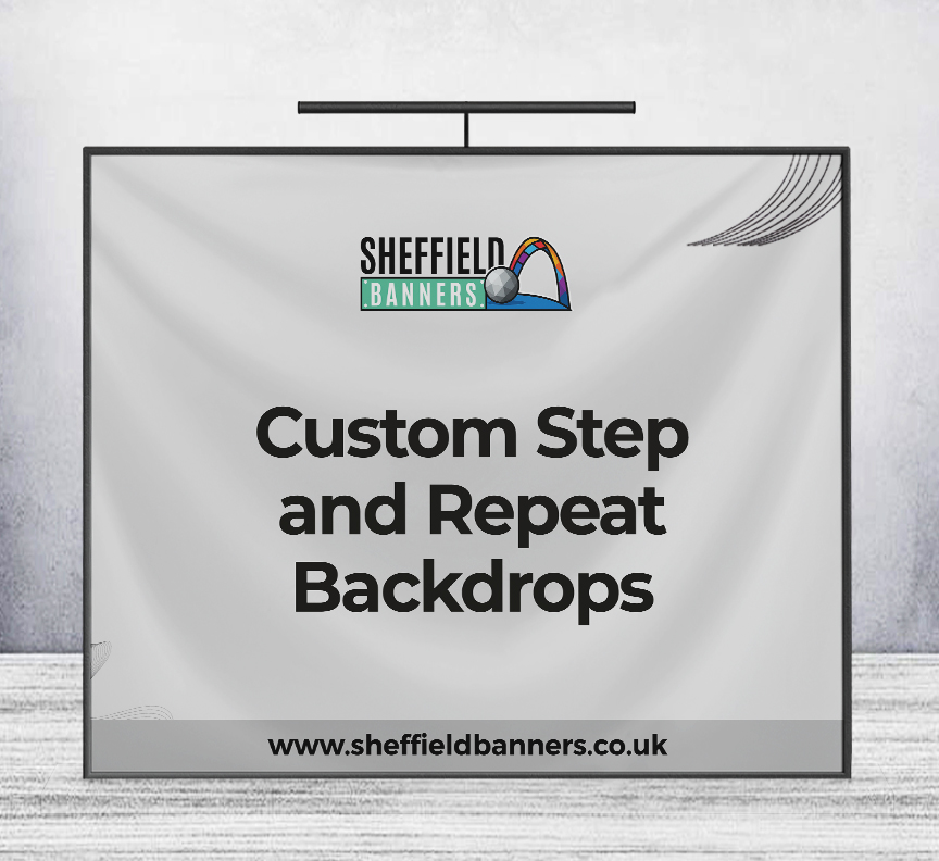 Custom Step and Repeat Backdrops
