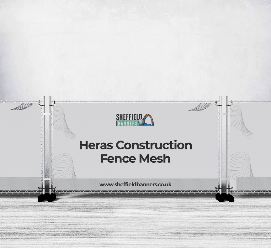 Heras Construction Fence Mesh Banners & Covers