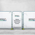 Heras Pedestrian Gate Vinyl Covers