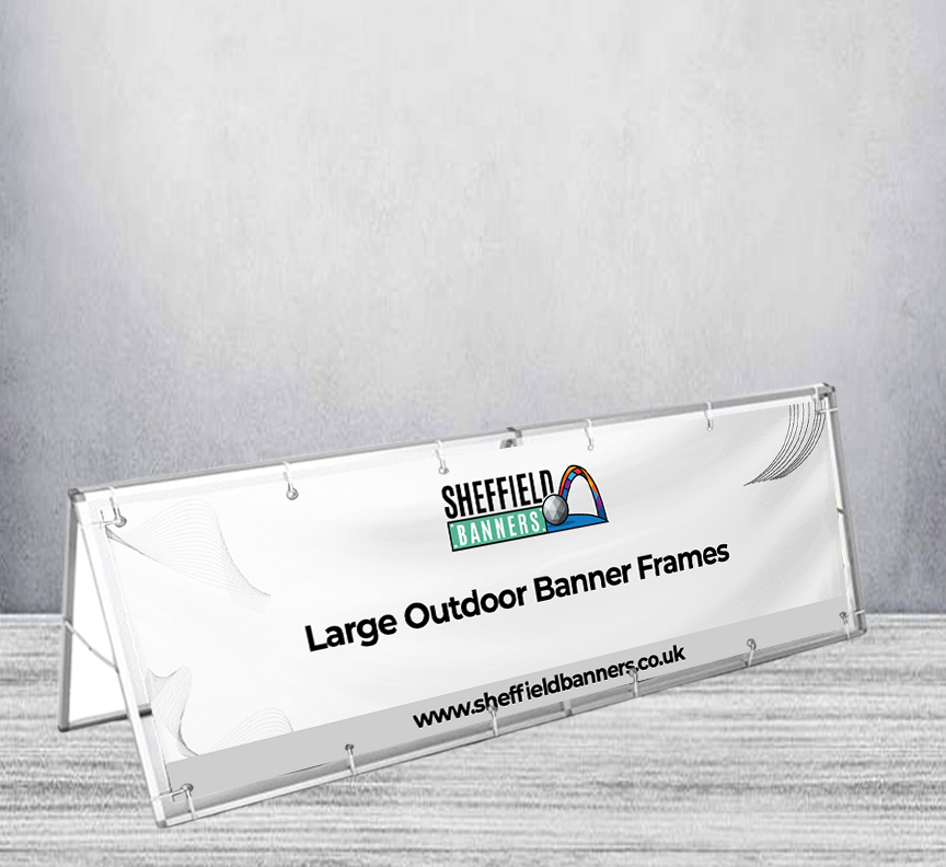 Large Outdoor Banner Frames