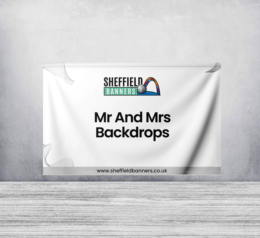 Mr And Mrs Backdrops
