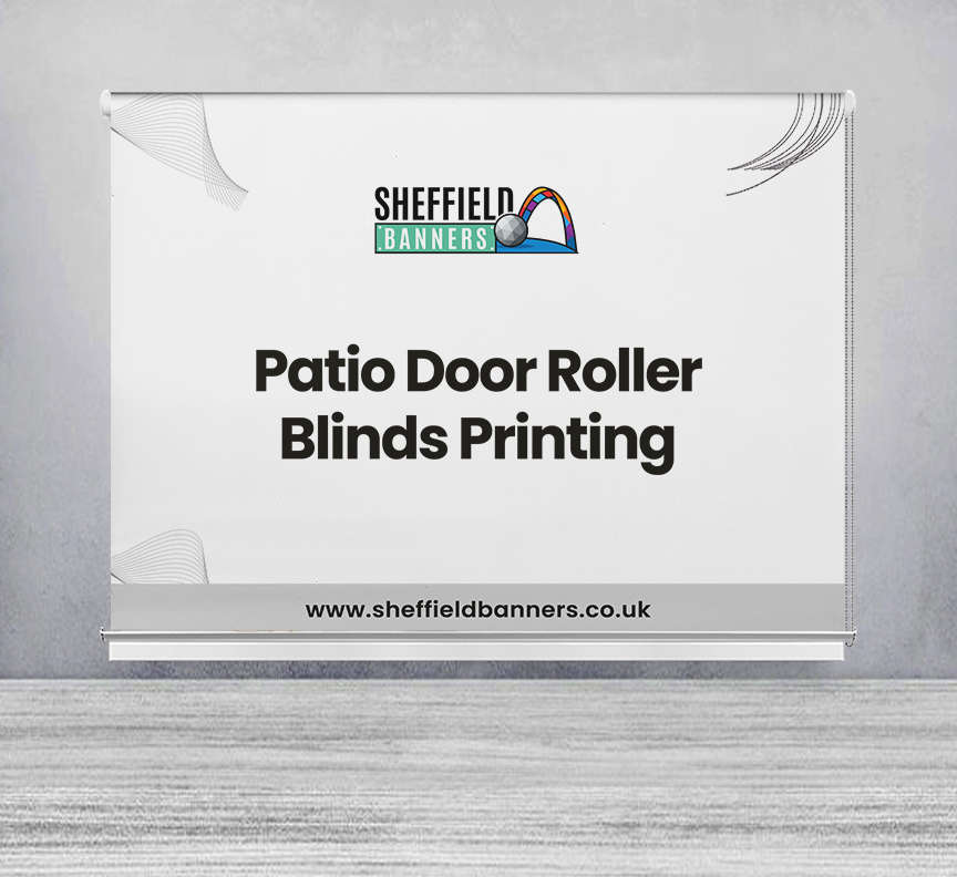Patio Door Roller Blinds Printing