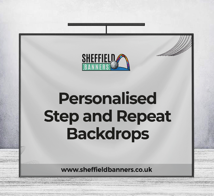 Personalised Step and Repeat Backdrops
